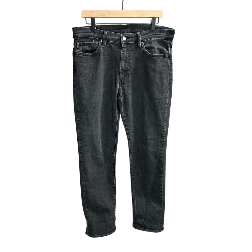 Levi's 511 Men's Slim Fit Faded Black/Charcoal Gray Jeans 36 x‎ 32